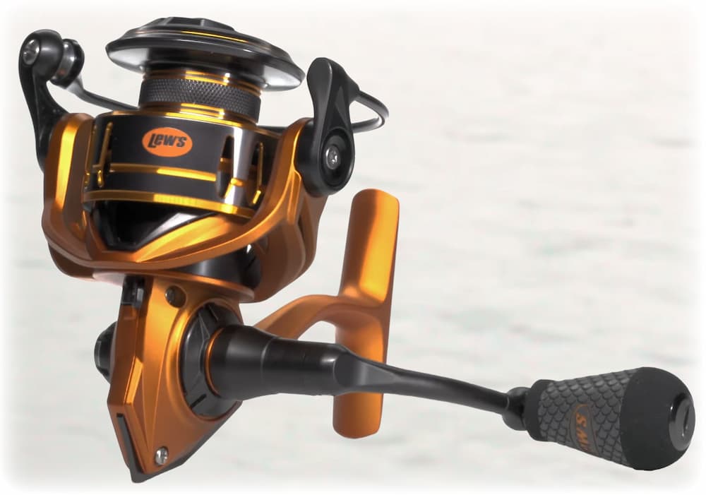 Lews Mach Crush spinning reel
