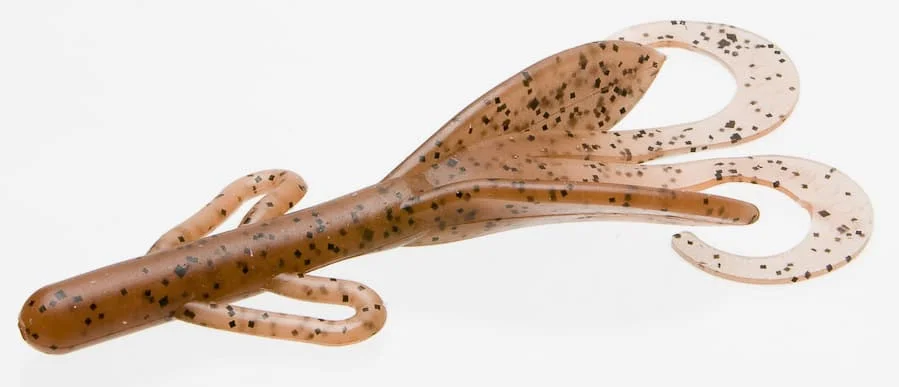 Stock image of the Zoom Bait Brush Hog Bait Creature Bait