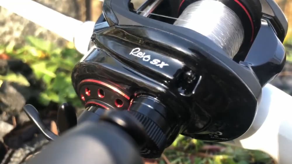 ABU GARCIA Low Profile Lefthanded Baitcasting Reel REVO STX-SHS LP-L