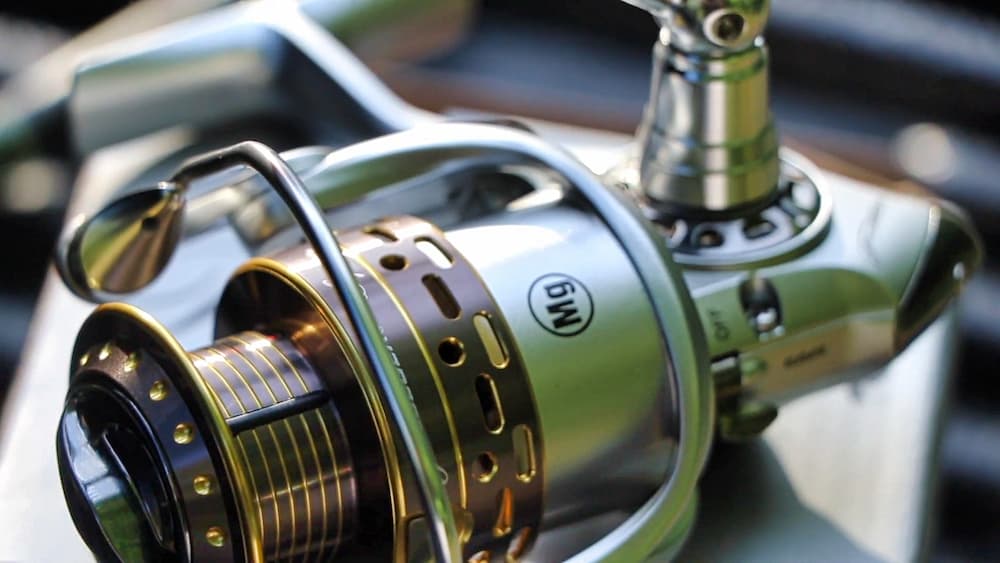 Up close picture of the Supreme reel
