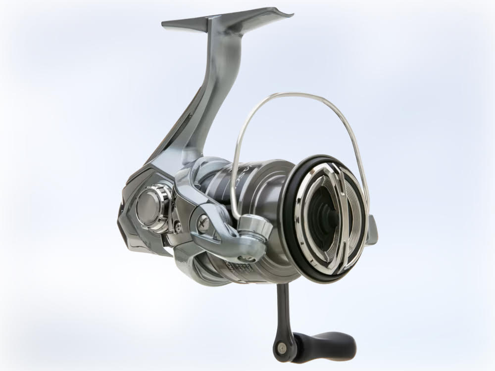 The Shimano Nasci FC Spinning Reel, ready for the next big catch.